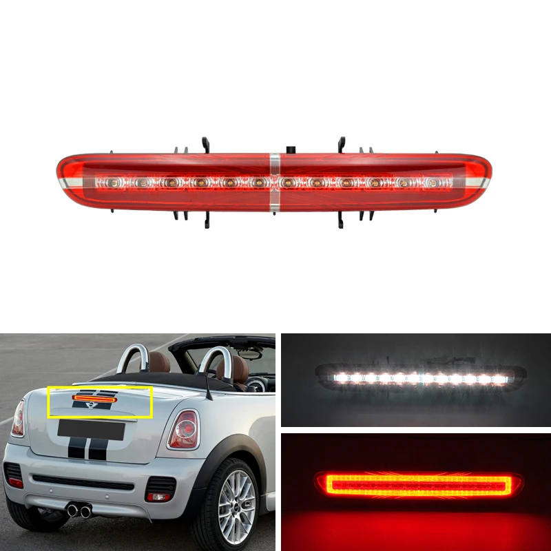 Мини задний бампер 3 в 1 светодиодный резервный тормоз ходовой противотуманный