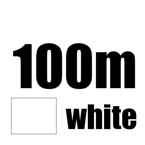 100M-White Леска 100 м 300 м 500 м супер мононити Fly 5-30LB прозрачный сильный фторуглеродный лидер все - Цвет: 100M-White