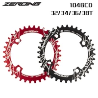 mtb chainring crown 96 104bcd bicycle rotor crankset single speed mountain bike dish 32 34 36 38 40 42t chainwheel chain ring