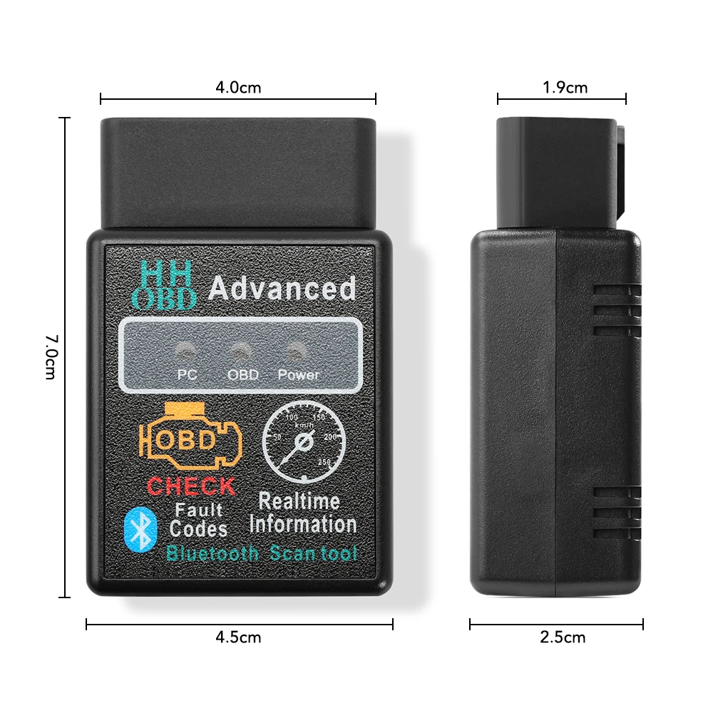 ELM327 Bluetooth OBD2 OBDII автомобильный диагностический сканер инструмент для Renault Clio Logan