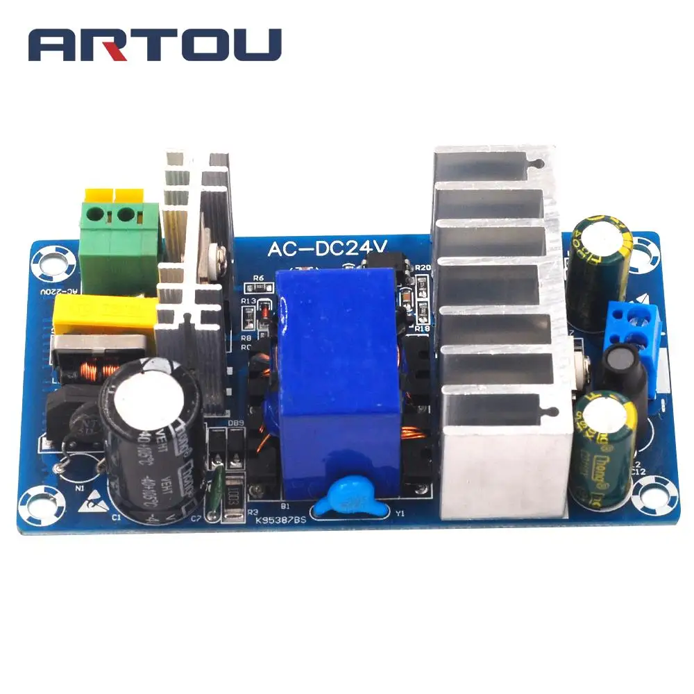 

Модуль источника питания AC-DC, 100-240 В переменного тока в 24 В постоянного тока, 9 А, 150 Вт, плата импульсного источника питания
