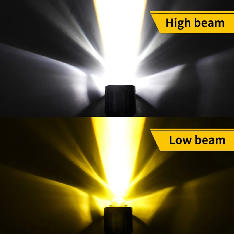 

For H4 H6 BA20D 10000Lm Motorcycle Headlight Bulbs CSP lens Hi Lo Lamp Scooter Fog Lights Motorbike Head Light Accessories