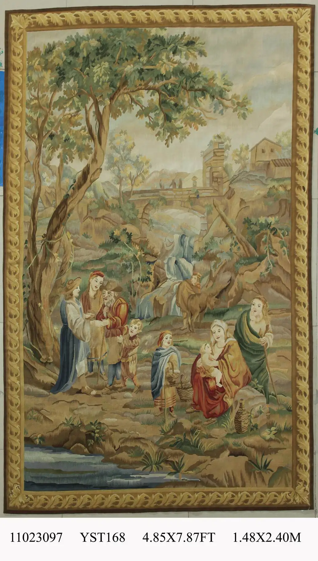 Гобелен Обюссон модный домашний декор Круглый квадратный гобелен мандала