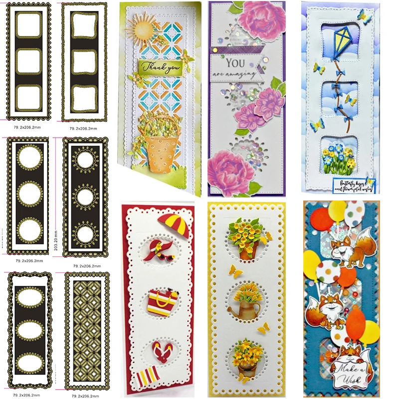

Frames+Backgrounds Decorative Embossing PaperCard Crafts Die 2020 Difform Frames+Background Dies diy Scrapbooking Photo Album