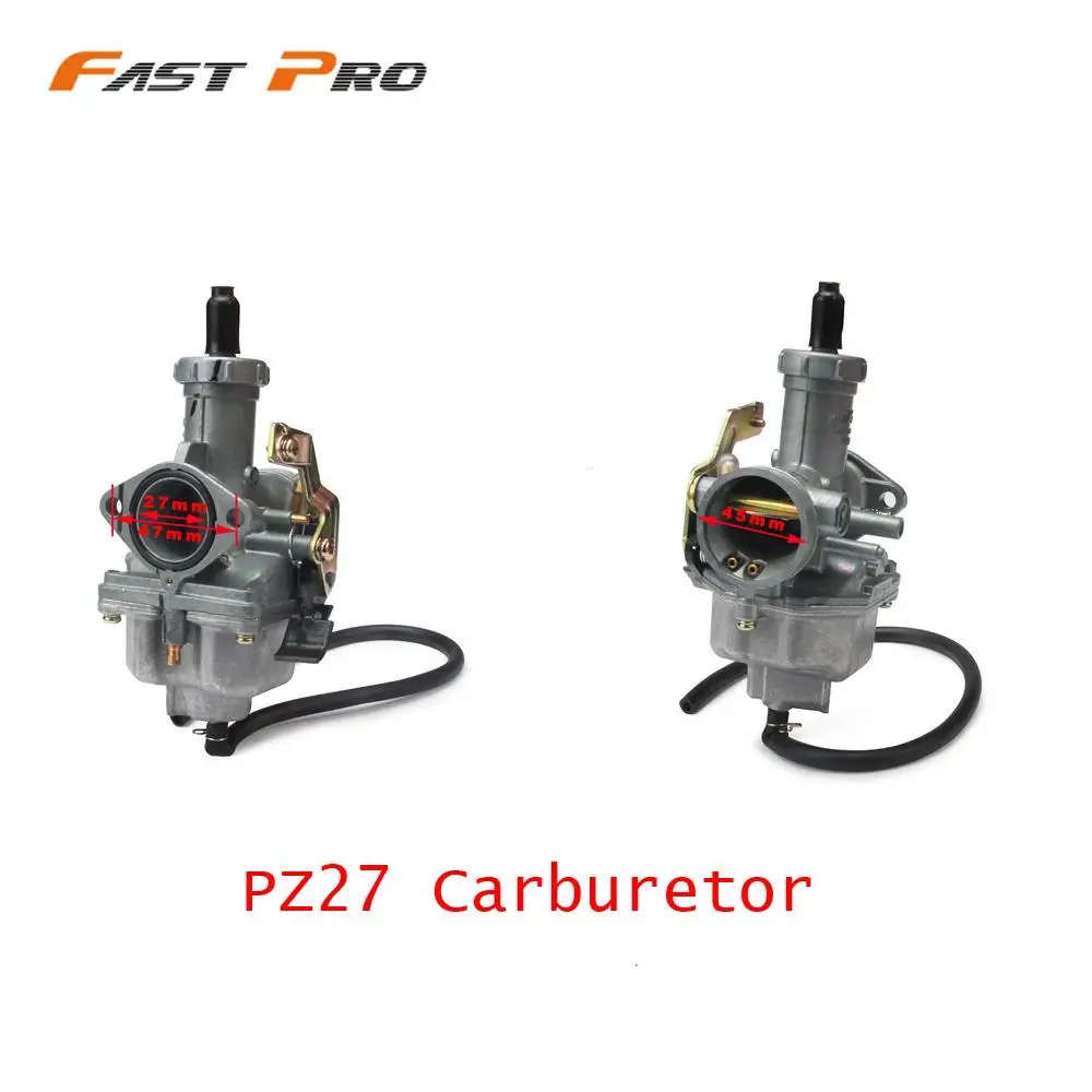 Карбюратор для мотоцикла универсальный Carb PZ 19 22 27 30 мотоциклов Keihin 50-250 куб. См
