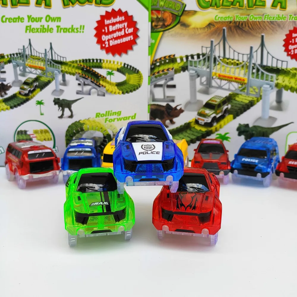 5 4 см Magic электроники со светодиодными машинами с мигалками Развивающие игрушки