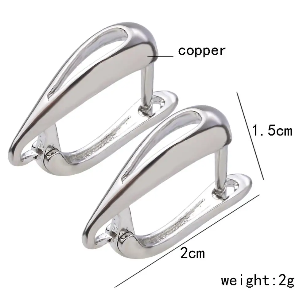 Женские серьги подвески ювелирные изделия из серебра золота меди крючков и