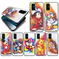 colorful disney mickey for honor play 3e 5 5g 5t 8s 8c 8x 8a 8 7s 7a 7c max prime pro 2019 2020 silicone black phone case