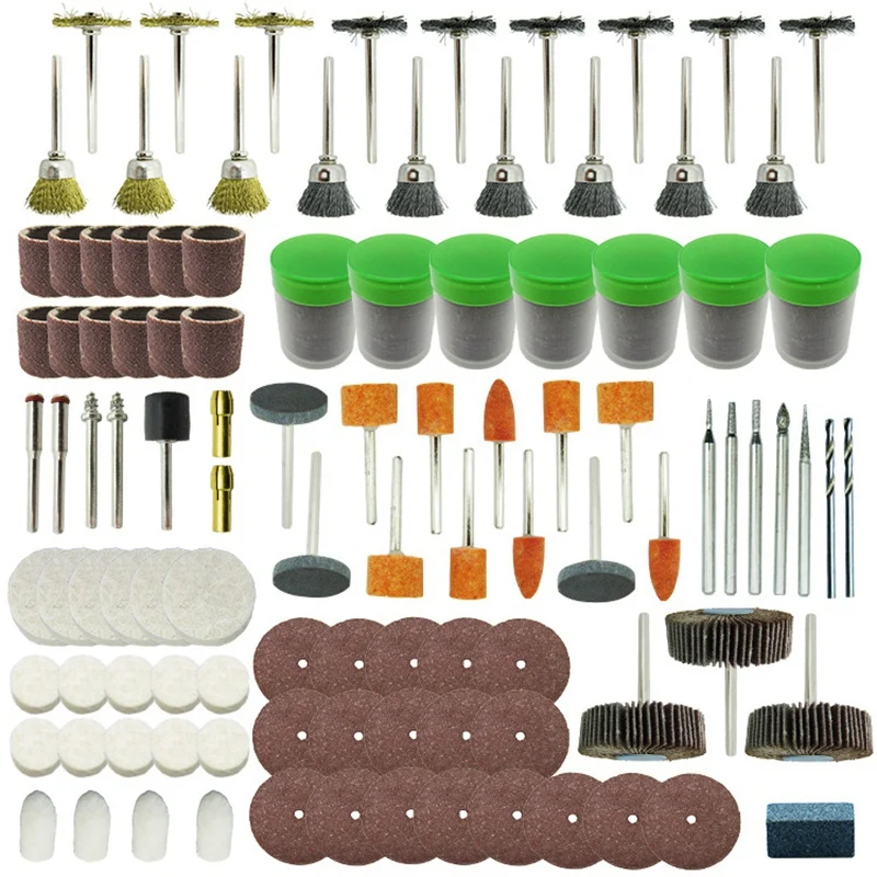 

350 Pcs/Set Wood Metal Mold DIY Cutting Polishing Grinding Abrasive Tools Rotary Bit Kit Tool Accessories Set