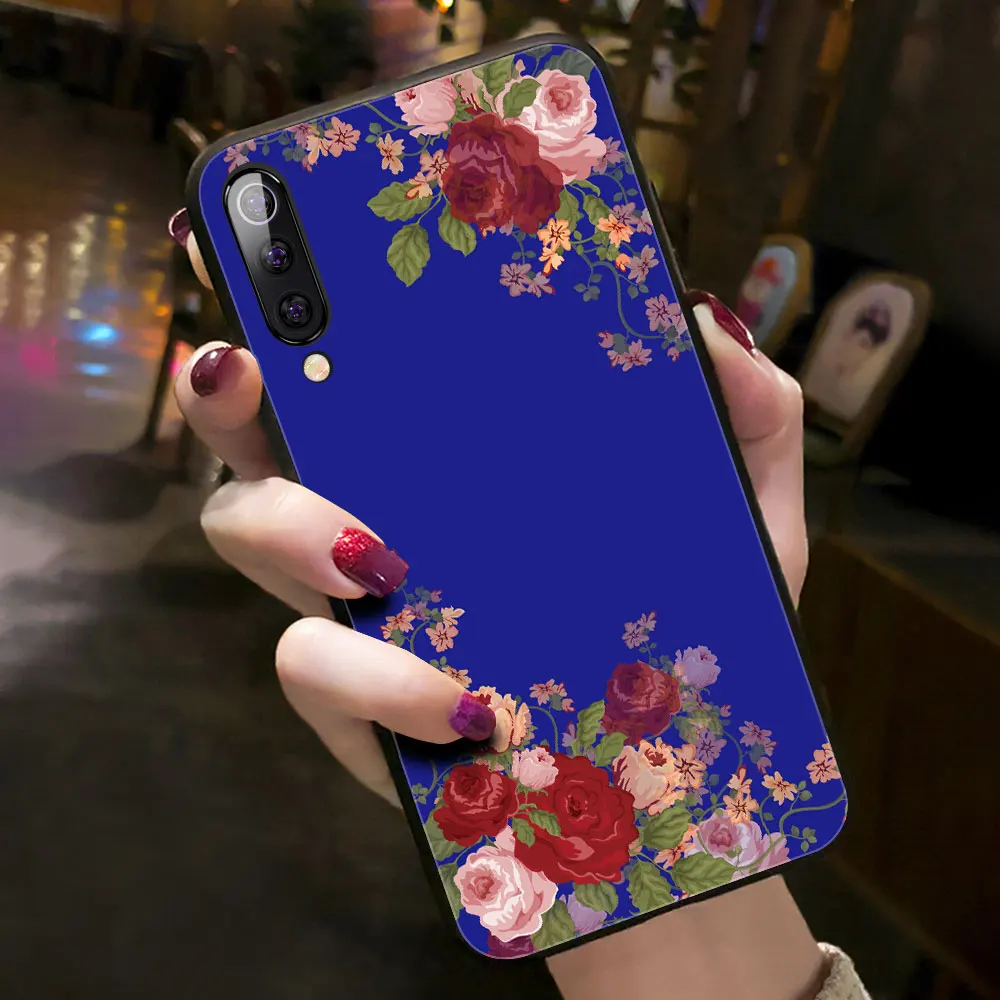 05 Для huawei P20 pro Чехол P30 задняя крышка lite для huawei honor 20 pro Чехол V20 mate ЖЕСТКИЙ ЦВЕТОК РОЗА ФЛОРА девушка женщина Индивидуальные - Цвет: 05