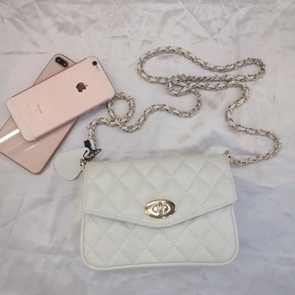 

free shipping 2020 the new style causel and classic genuine leather sheepskin women one shoulder bag crossbody bag 2 color 19cm
