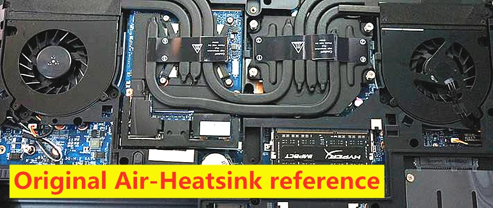Водяной/ветровой охладитель heasink для Clevo P750ZM P750ZMG P751ZM P750DMG P751DMG P770ZM P770DMG P771ZM P771DMG P775DMG