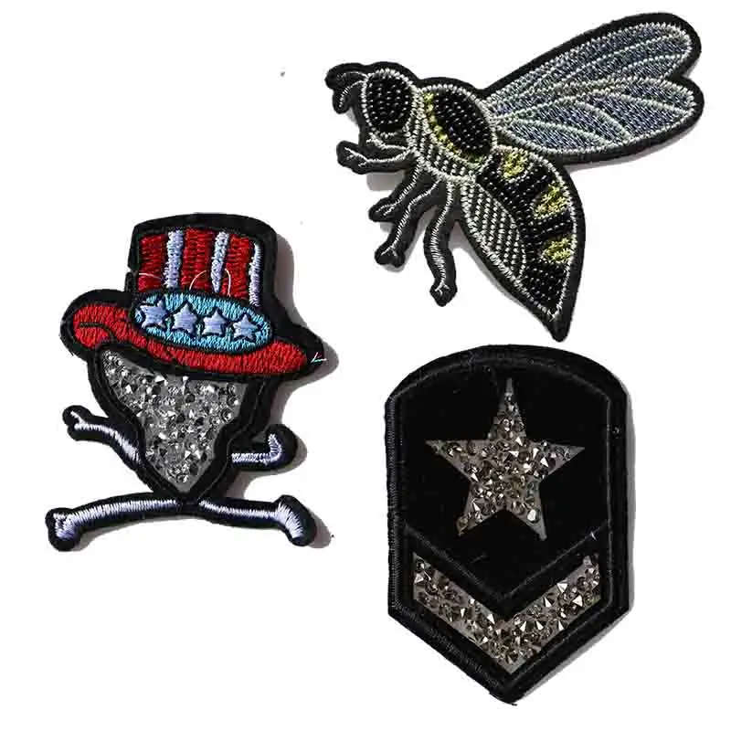 Ручной Работы Стразы из бисера и с блестками Пчелами для маленьких девочек шляпа