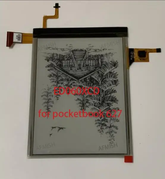 ED060XCD 100% новый ЖК-дисплей с электронными чернилами для pocketbook 627 touch lux 4 PB627