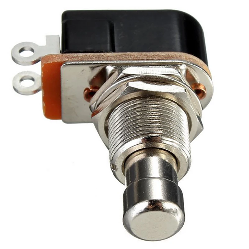 Коробка педалей эффектов для гитары мгновенная кнопка Spst Stomp Foot Switch Button Pack Of