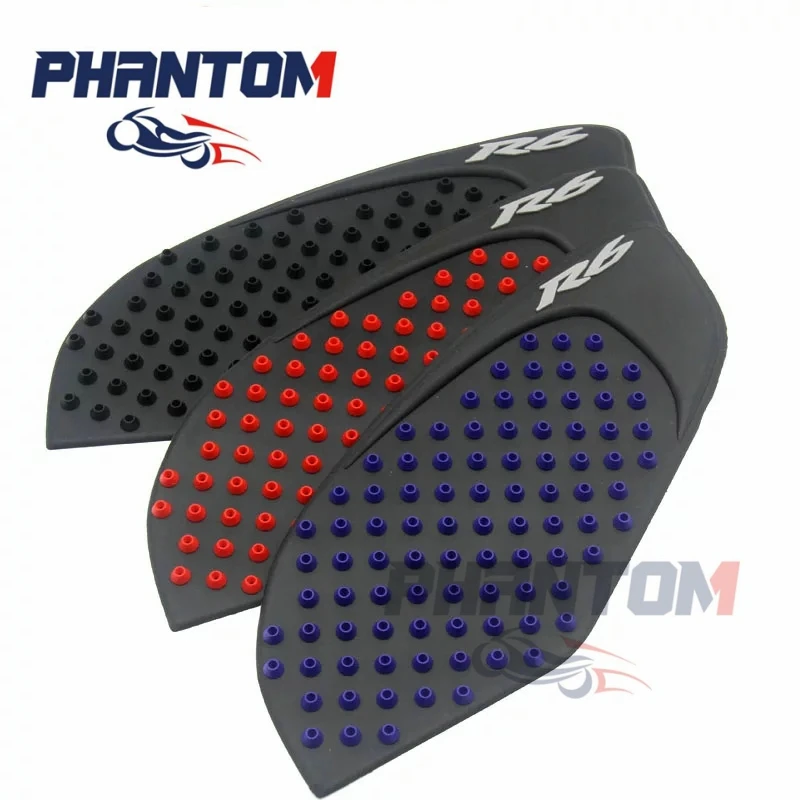 Для YAMAHA YZFR6 YZF-R6 YZF R6 2008-2015 14 13 12 11 10 протектором против скольжения Танк Pad стикеры