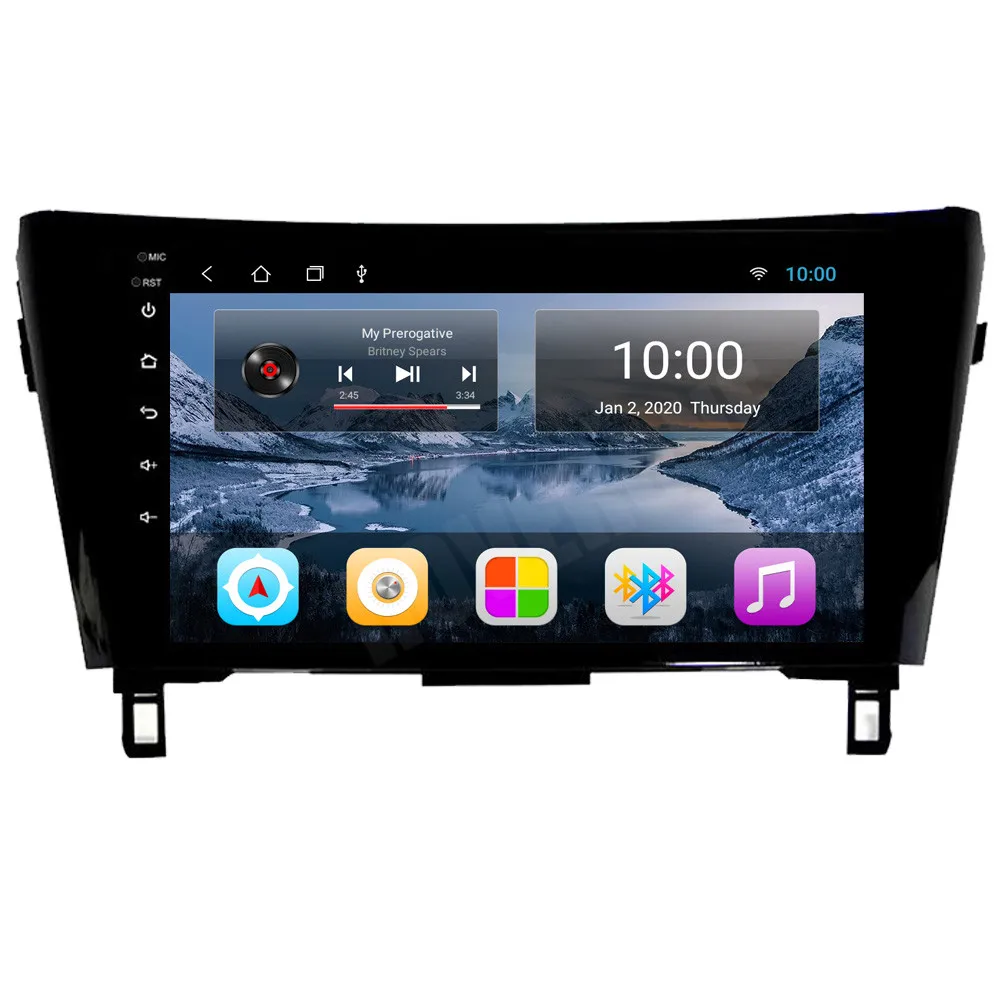 Автомагнитола для Nissan Qashqai X trail 2014 2015 2016 2017 Android стерео GPS навигация Navi Media