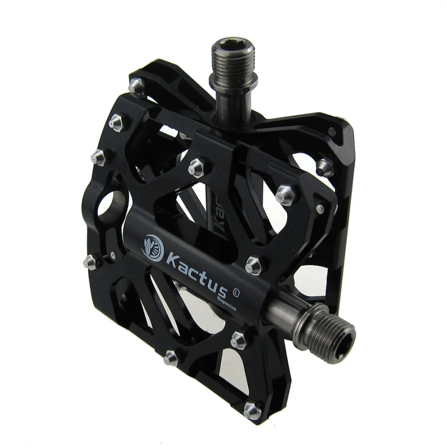 Велосипедные педали KACTUS сверхлегкие из титанового сплава с корпусом BMX