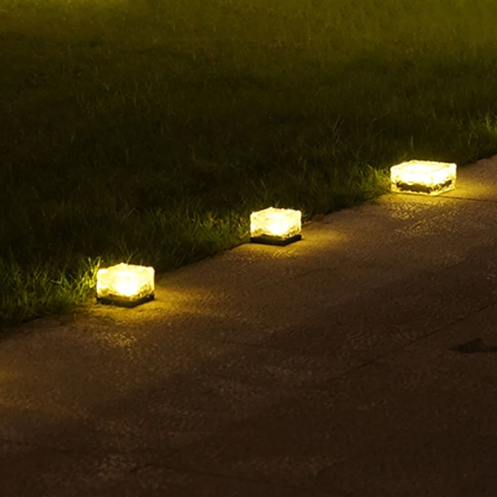 

Многофункциональный уличный фонарь на солнечной батарее, Практичный Прочный садовый светильник для газона, встроенный подземсветильник ф...