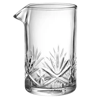 700ml professional cocktail mixing glass thick bottom crystal stirring glass bar mixing pitcher beer whiskey brandy cup