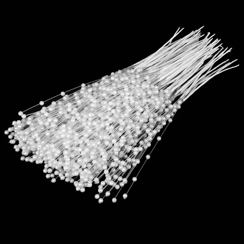 Искусственный жемчуг бусина спреи букет торт цветок ремесло пакет Approx.100 стебли