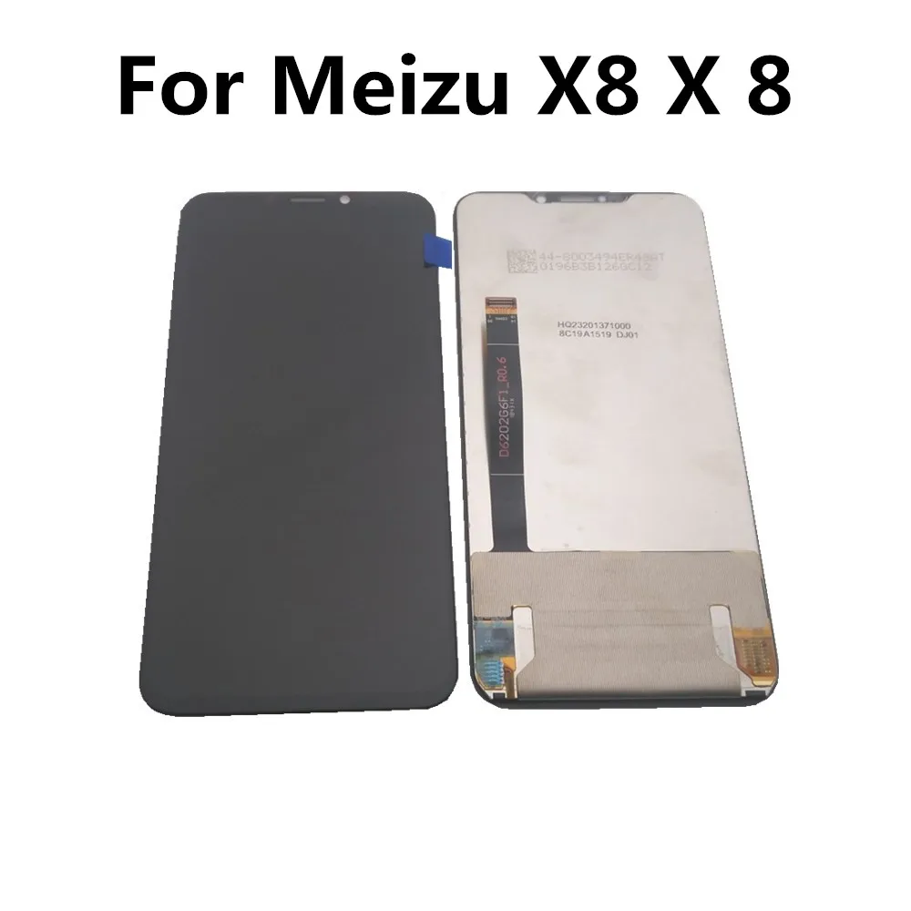 Оригинальный ЖК дисплей 6 2 дюйма для Meizu X8 сенсорный экран с цифровым