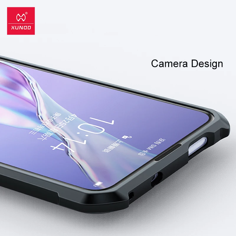 

Xundd Phone Case For Huawei Honor X10 Pro Max 5G Case Screen Protector Glass Kit Transparent Shockproof Cover Soft Airbags Case