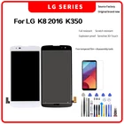 Для LG K8 2016 K350 K370 K371 ЖК-дисплей для LG K8 2016 ЖК-экран сенсорный дигитайзер в сборе K350 K370 K371 ЖК-дисплей с инструментами