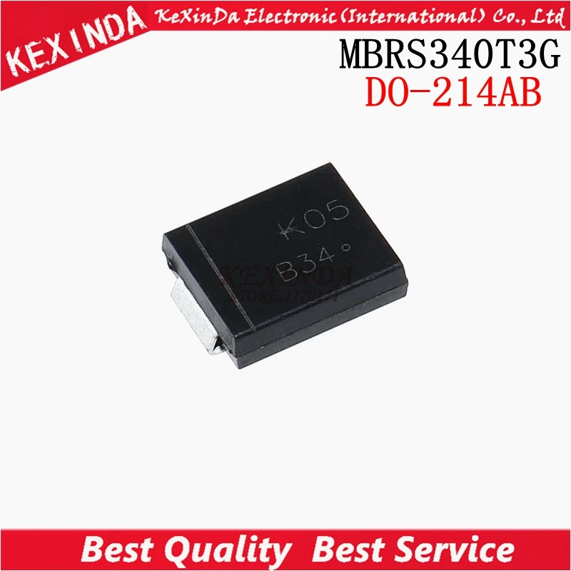 MBRS340T3G MBRS340 B34 340 SMC 100 шт./лот Бесплатная доставка