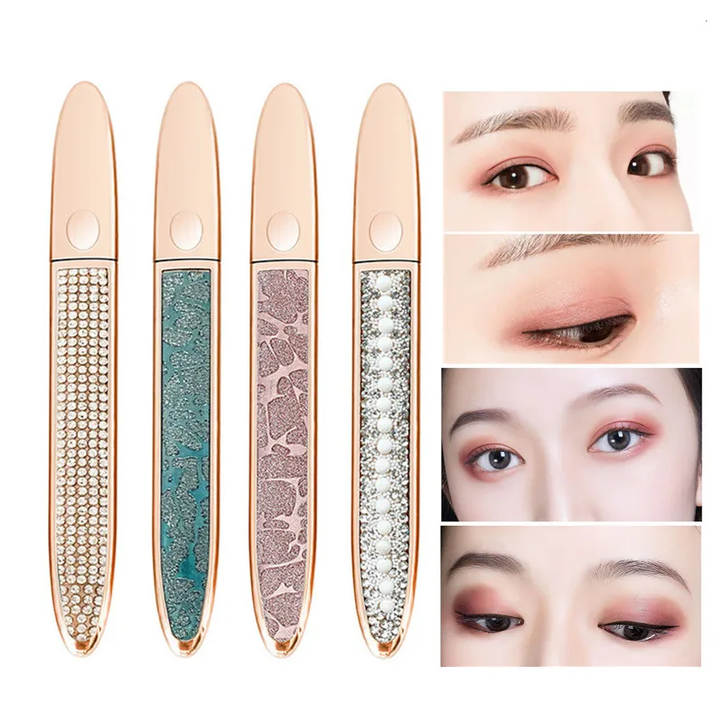 

1pc Magic Self-adhesive Eyeliner Pen Makeup Glue-free Magnetic-free False Eyelashes Tool Waterproof No Blooming Eye Liner Pencil