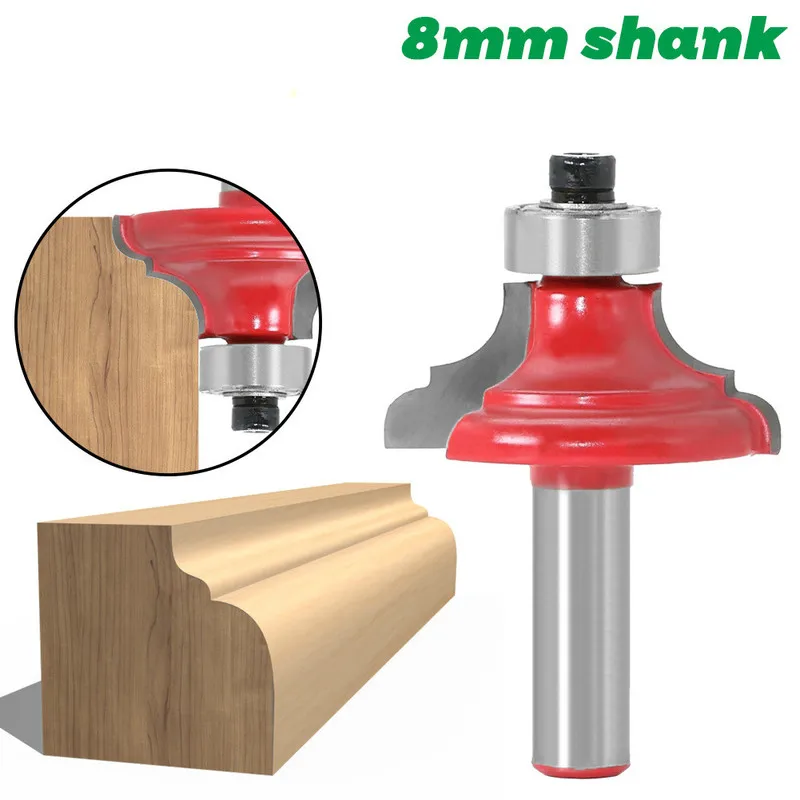 1 шт Высокое качество двойные римские s образный фреза для отделки кромки