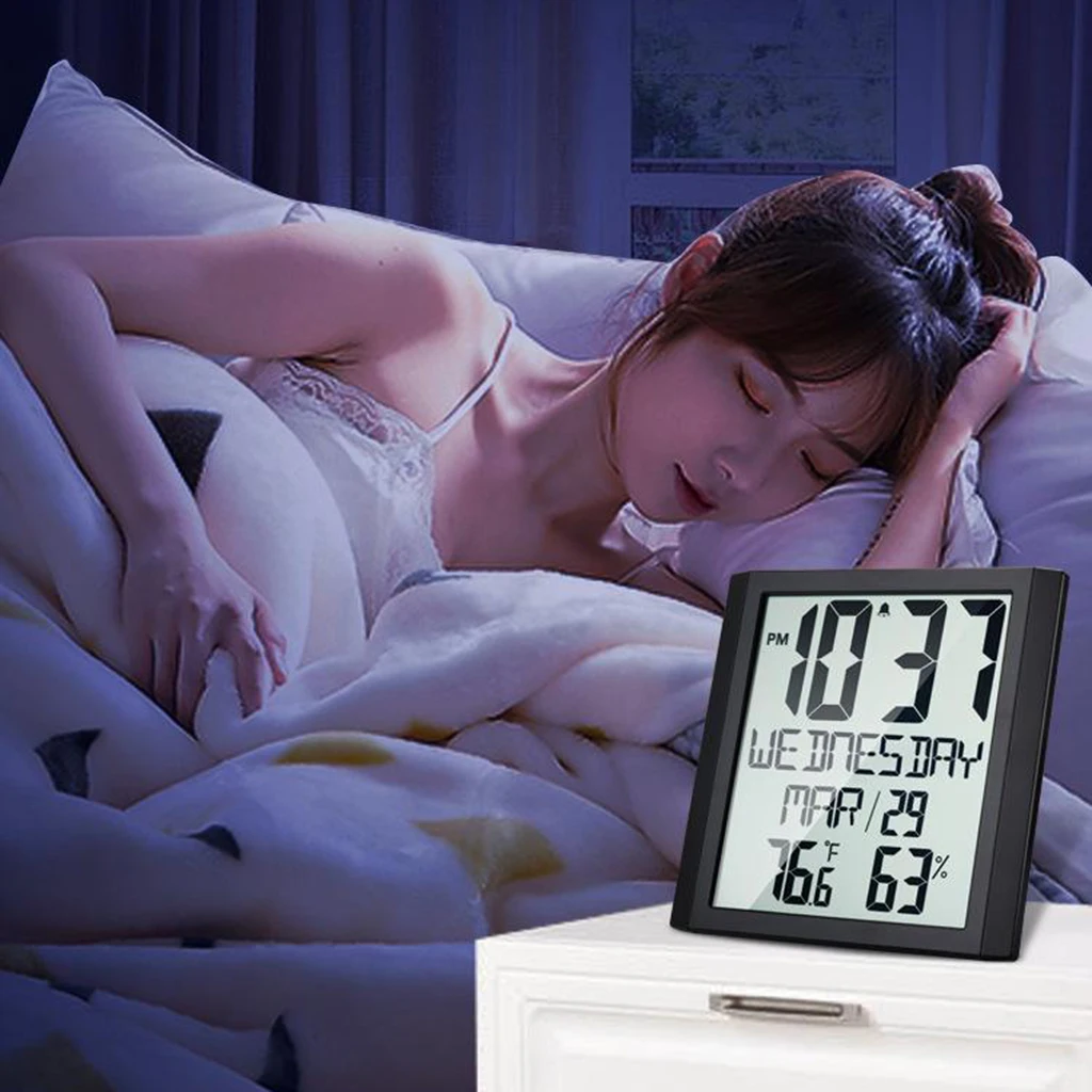 

2020 Version, Digital Day Clock with Personalized Alarms And Reminders