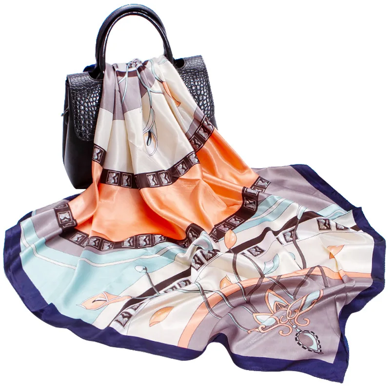 

sunscreen Silk Wraps Scarf Summer Shawls bag heair decrative Scarves Bandana Hijabs beach Bufand seda Foulard ensoie solar playa