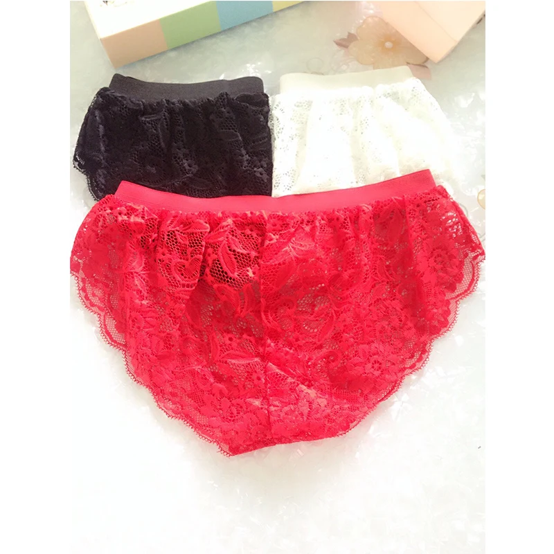 

12PCS Europe and American New Sexy Women's Underwear Sexy Lingerie Ladies Perspective Briefs Briefs Lingerielangerie Sexy