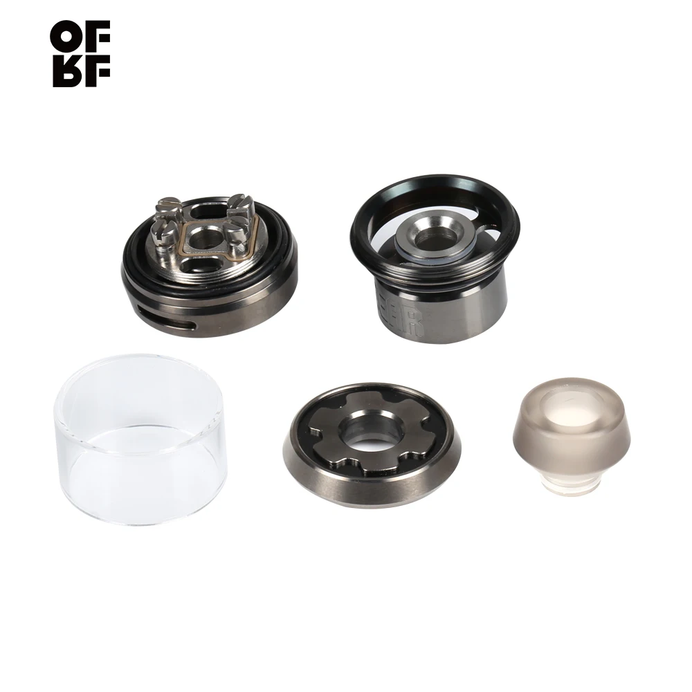 Оригинальный атомайзер для электронной сигареты с одной катушкой диаметром 24 мм