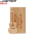 Деревянная коробка для гитары, 32 ГБ, 64 ГБ