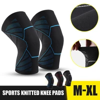 1pcs knee support braces men women elastic nylon sport compression knee pads sleeve for basketball fitness running cycling