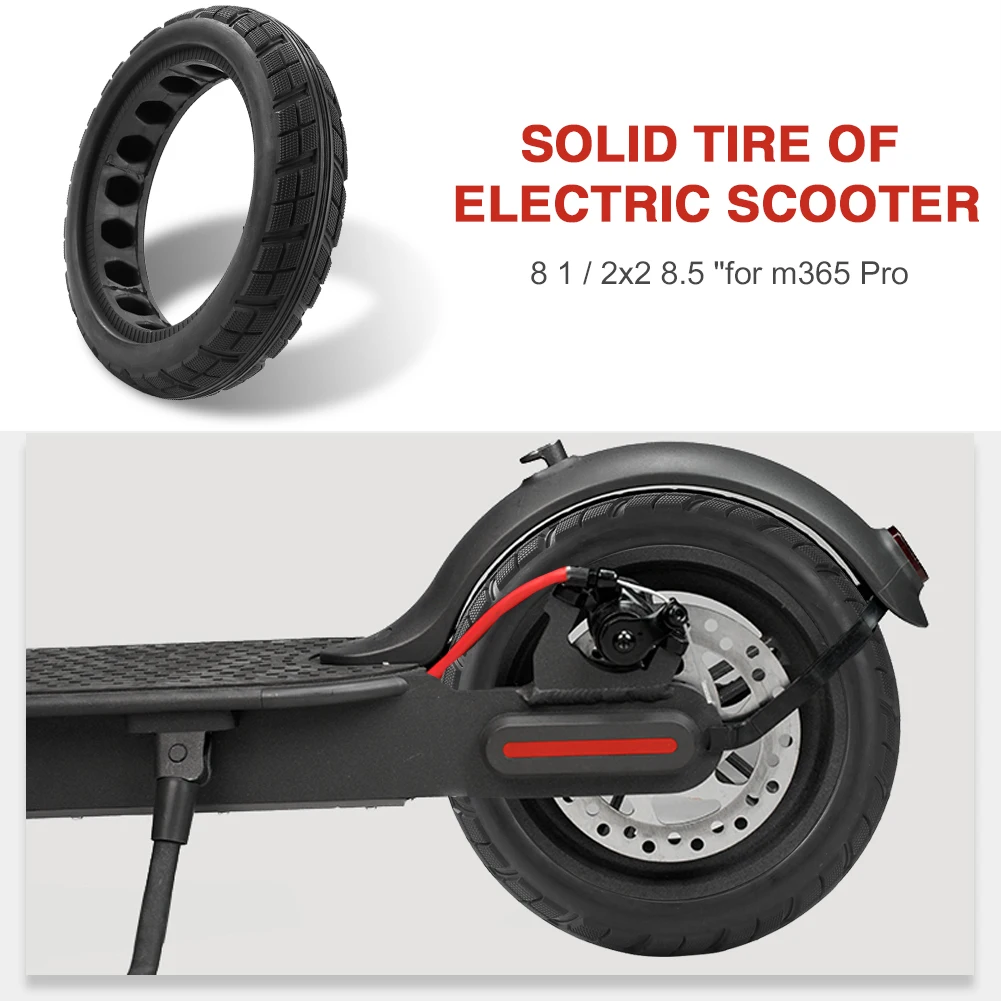 

Damping Wheels Tyres Rubber Honeycomb Kick Scooter Electric Scooter Solid Tire for Outdoor Scooters Sports Entertainment