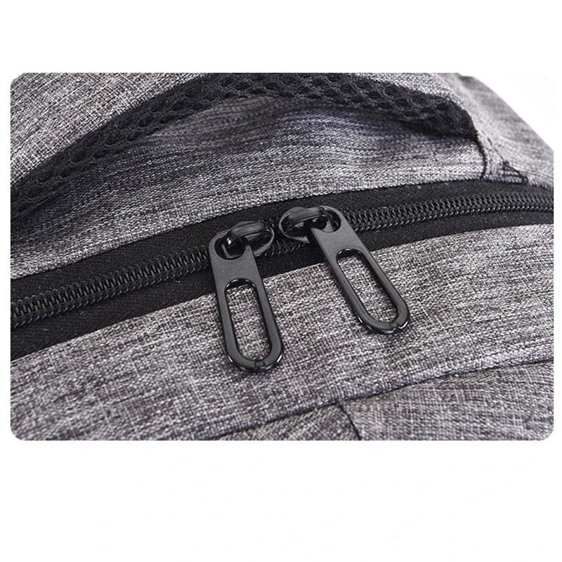 Серый Оксфордский рюкзак для мужчин и женщин повседневный вместительный