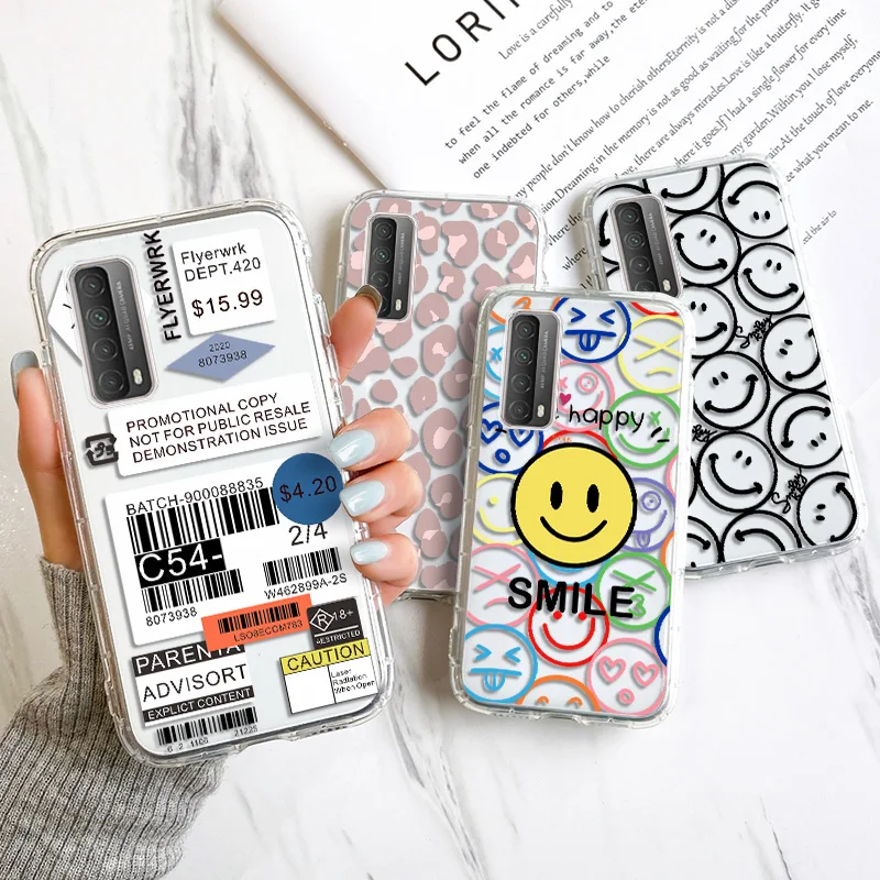 

P40 Lite Cases For Huawei P20 Lite P30 Pro Mate 20 Lite 40 Pro P Smart 2021 Z Nova 5T 3i 7 7i SE E Silicon Bumper Fundas Covers