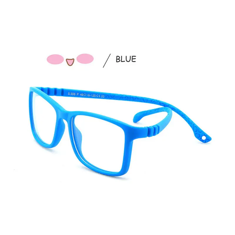 Оправа для детских очков с защитой от сисветильник гибкие оптические аксессуары