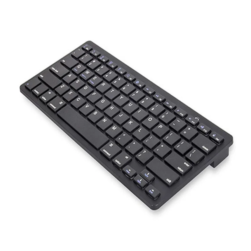 Популярная универсальная игровая клавиатура с 78 клавишами черно-белая