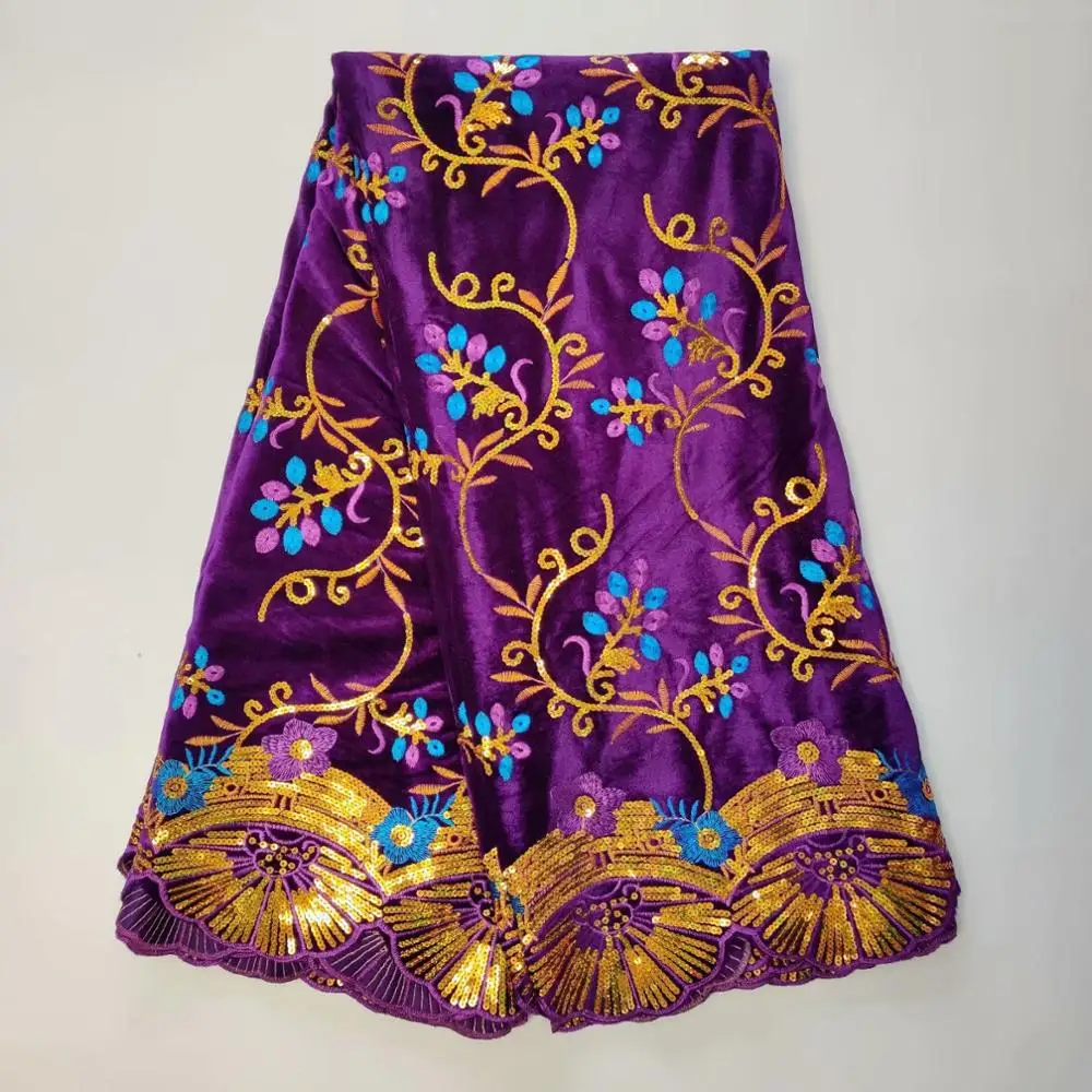 Новое поступление фланелевая Свадебная вышитая кружевная ткань с блестками