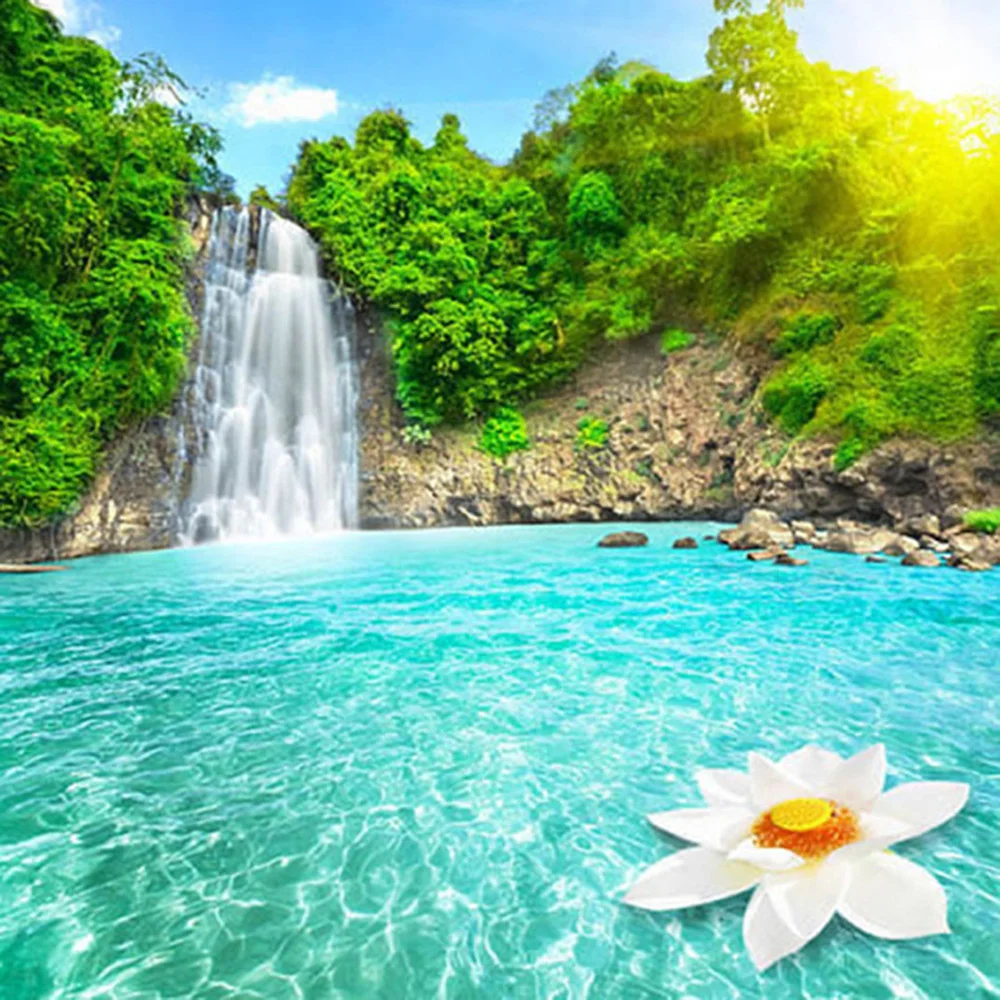 Картины 5D сделай сам водный пейзаж 3D Алмазная живопись полная картина стразы