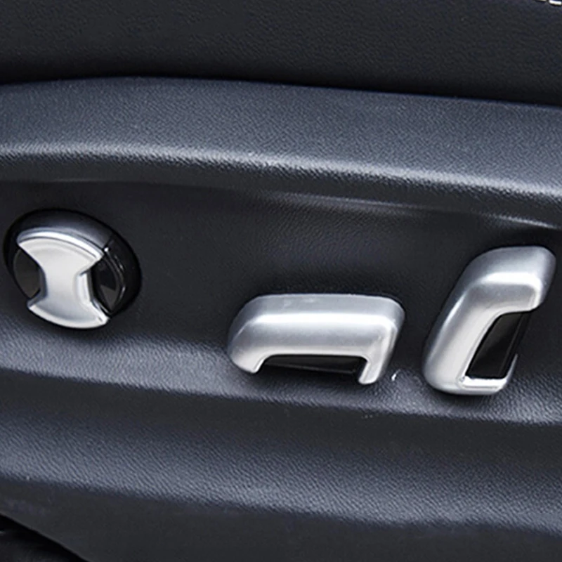 

For JETTA MK6 2015-2018 ABS Matte Car Seat adjustment Switch Cover trim Car Styling Accessories 6pcs