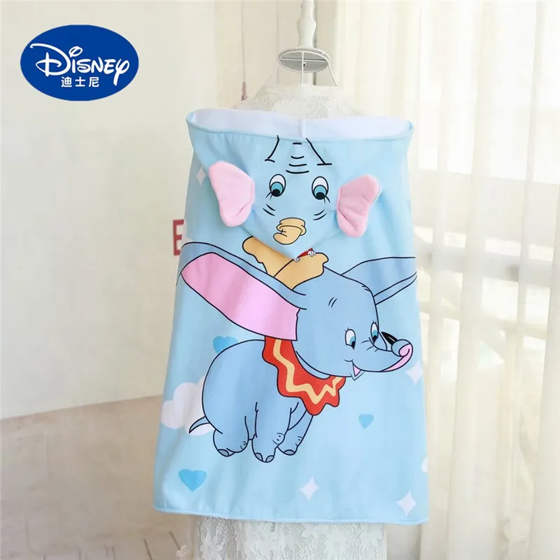 Накидка с капюшоном Disney носимое детское одеяло Дамбо летнее банное полотенце