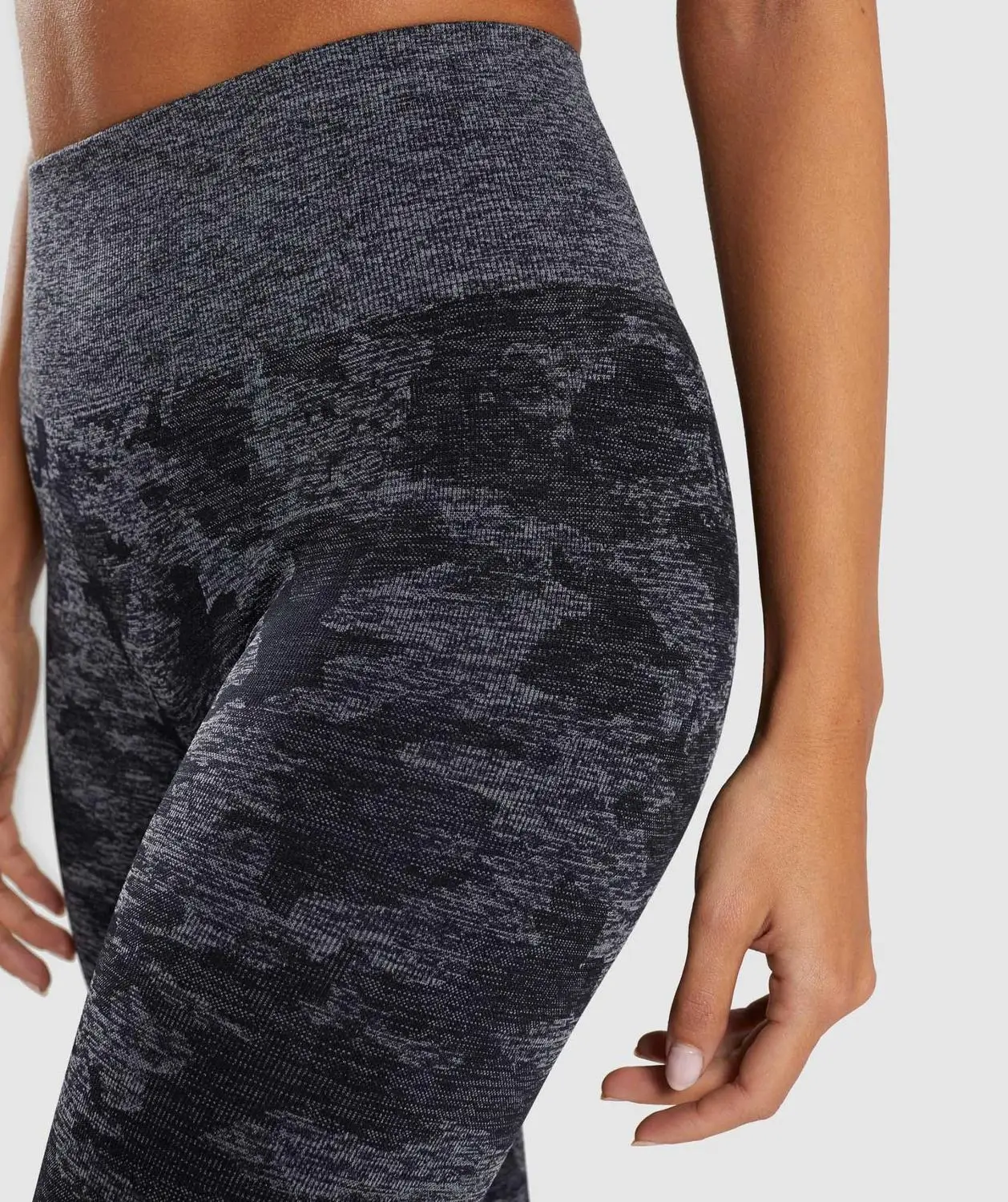 Леггинсы с завышенной талией и камуфляжным принтом для женщин джоггеры осенние