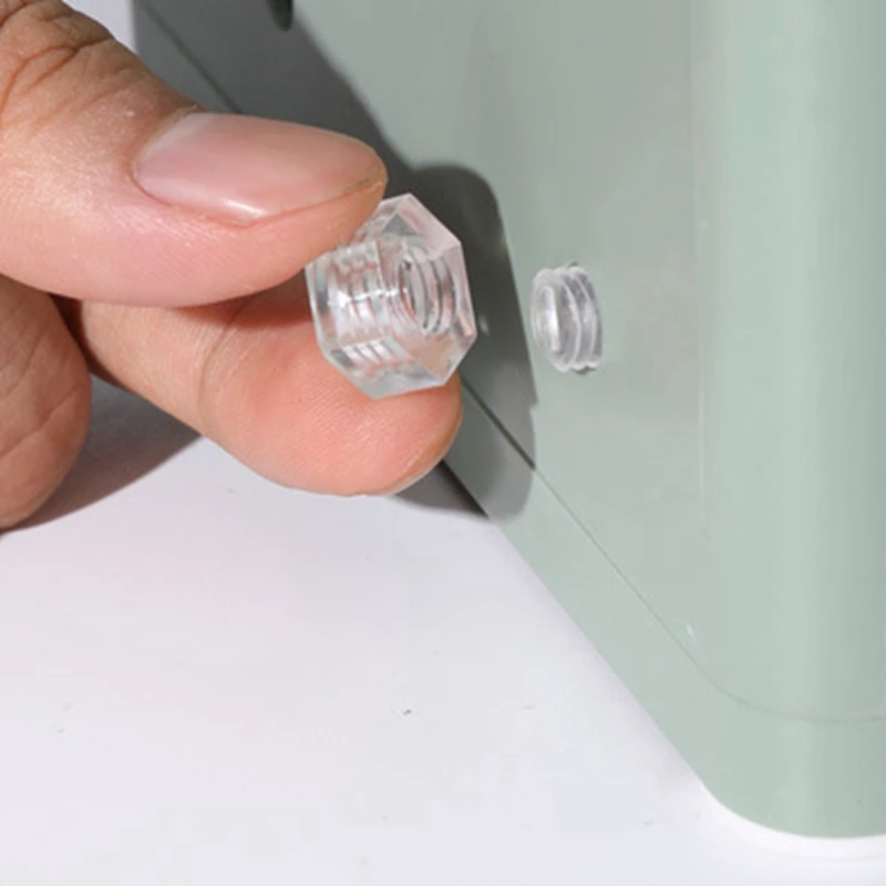 

Automatic Plastic Cereal Dispenser Storage Box Wall Hanging Food Tank Rice Container Organizer Grain Storage Cans Kitchen Tool T