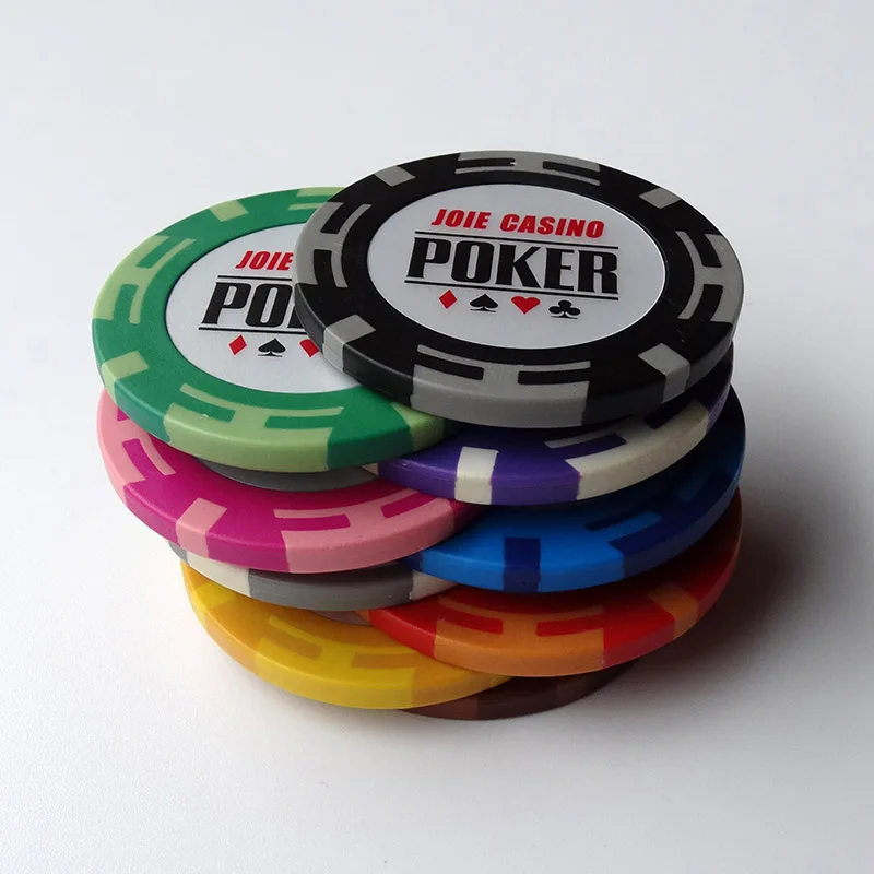 10pcs/lot Poker Chips in Clay Casino Coins 40mm 9 colors available No denomination chips Texas Holdɾm Game token | Спорт и