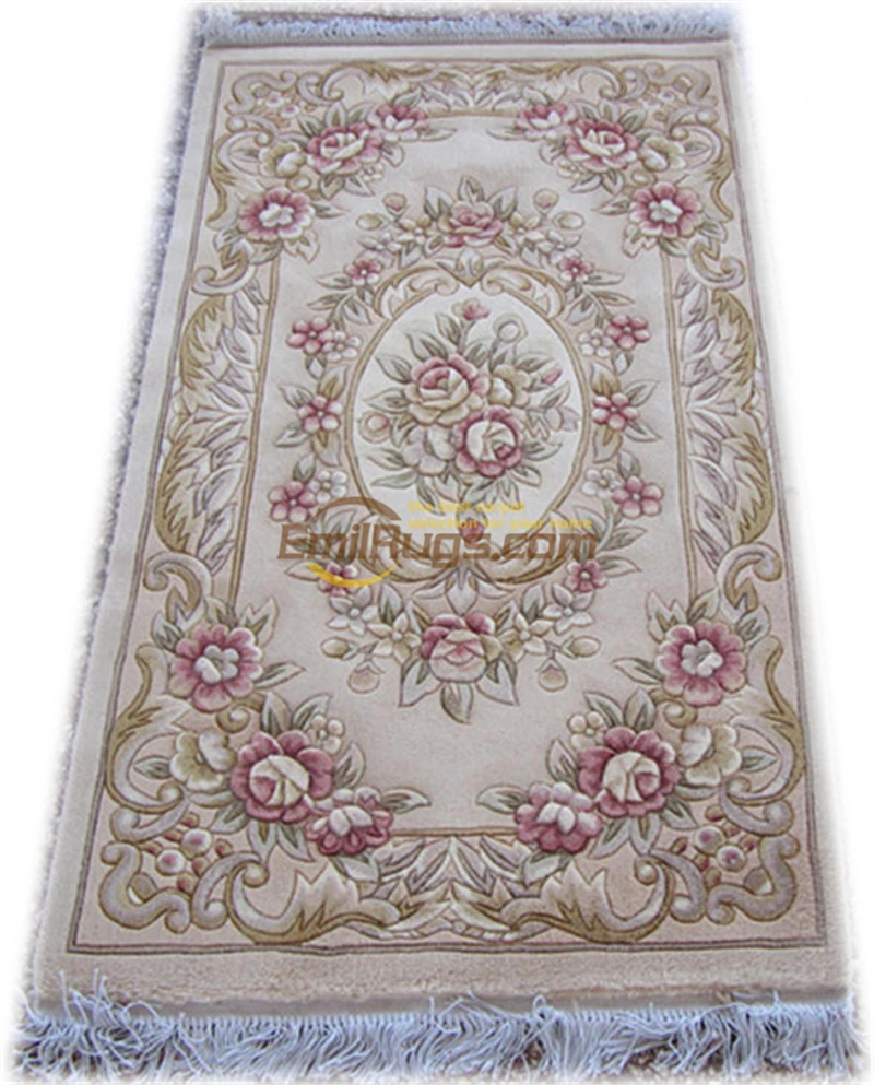 Традиционный большой цветочный античный ковер для французского творчества